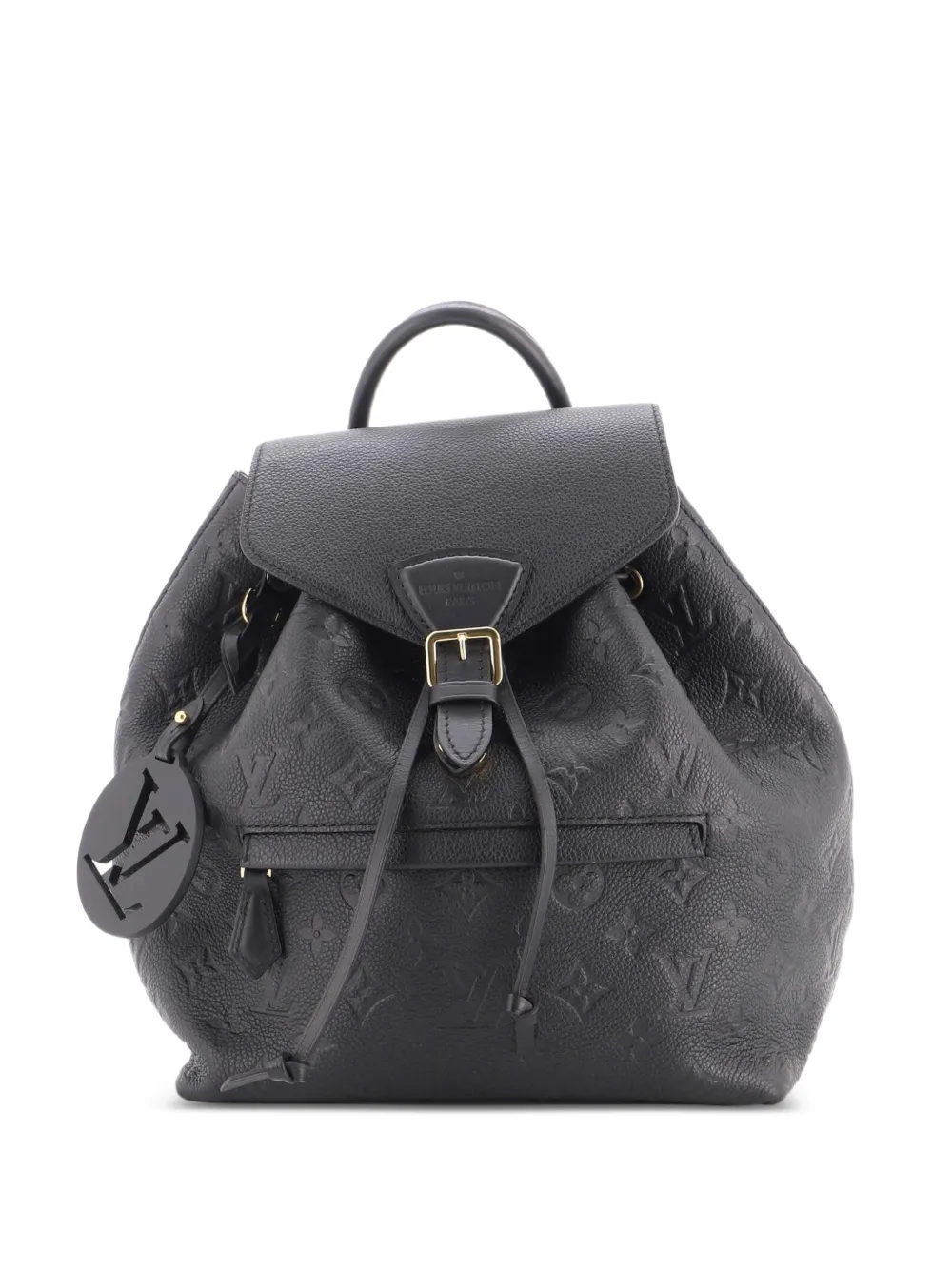 Louis Vuitton Pre-Owned Montsouris NM Monogram Empreinte Leather PM backpack - Black