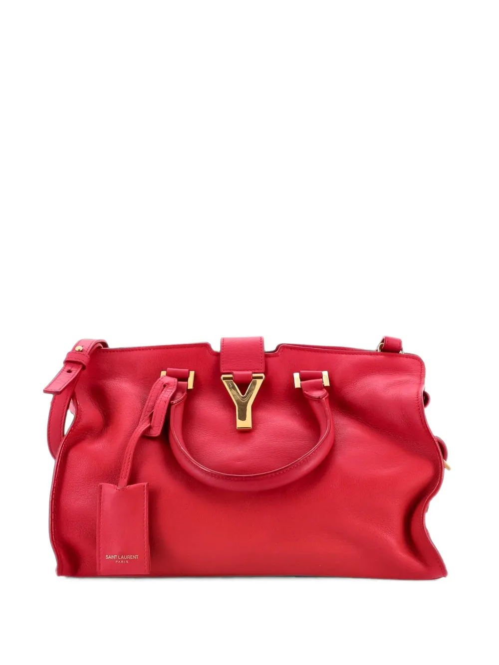 Saint Laurent Pre-Owned petit sac à main Classic Y Cabas encuir - Rose