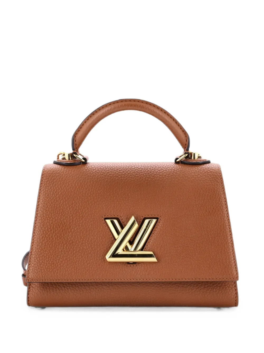 Louis Vuitton Pre-Owned Twist One Handle Bag Taurillon Leather PM satchel - Marrone