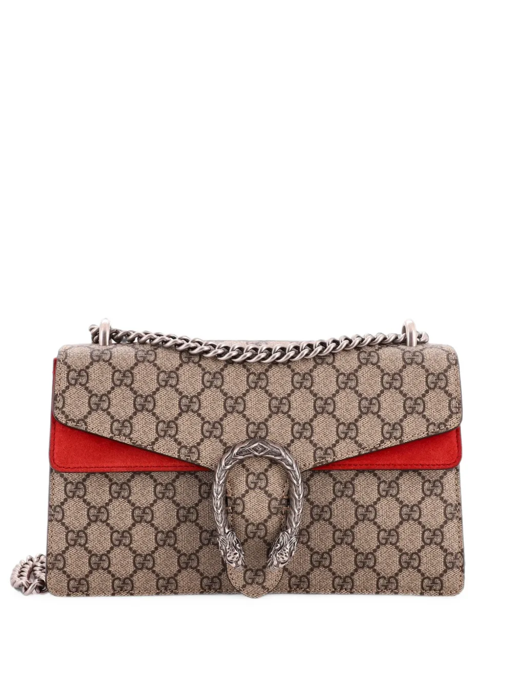 Gucci Pre-Owned Borsa a spalla Dionysus piccola in tela cerata GG - Marrone