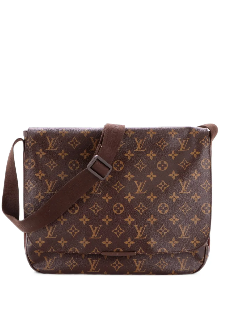 Louis Vuitton Pre-Owned Borsa a tracolla Beaubourg MM in tela con monogramma - Marrone