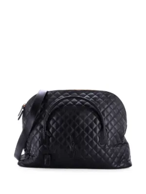 Saint Laurent Pre-Owned ES ジャイアント キルティング ボストン