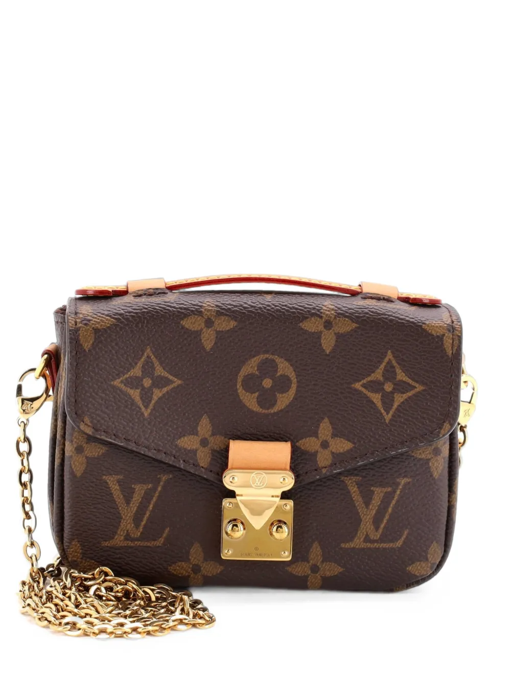 Louis Vuitton Pre-Owned Micro Metis Monogram Canvas crossbody bag - Marrone