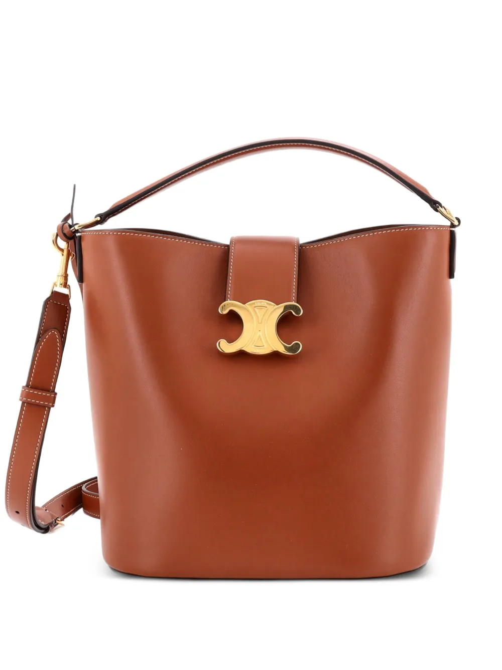 Celine Pre-Owned Mittelgroße Louise Beuteltasche - Braun