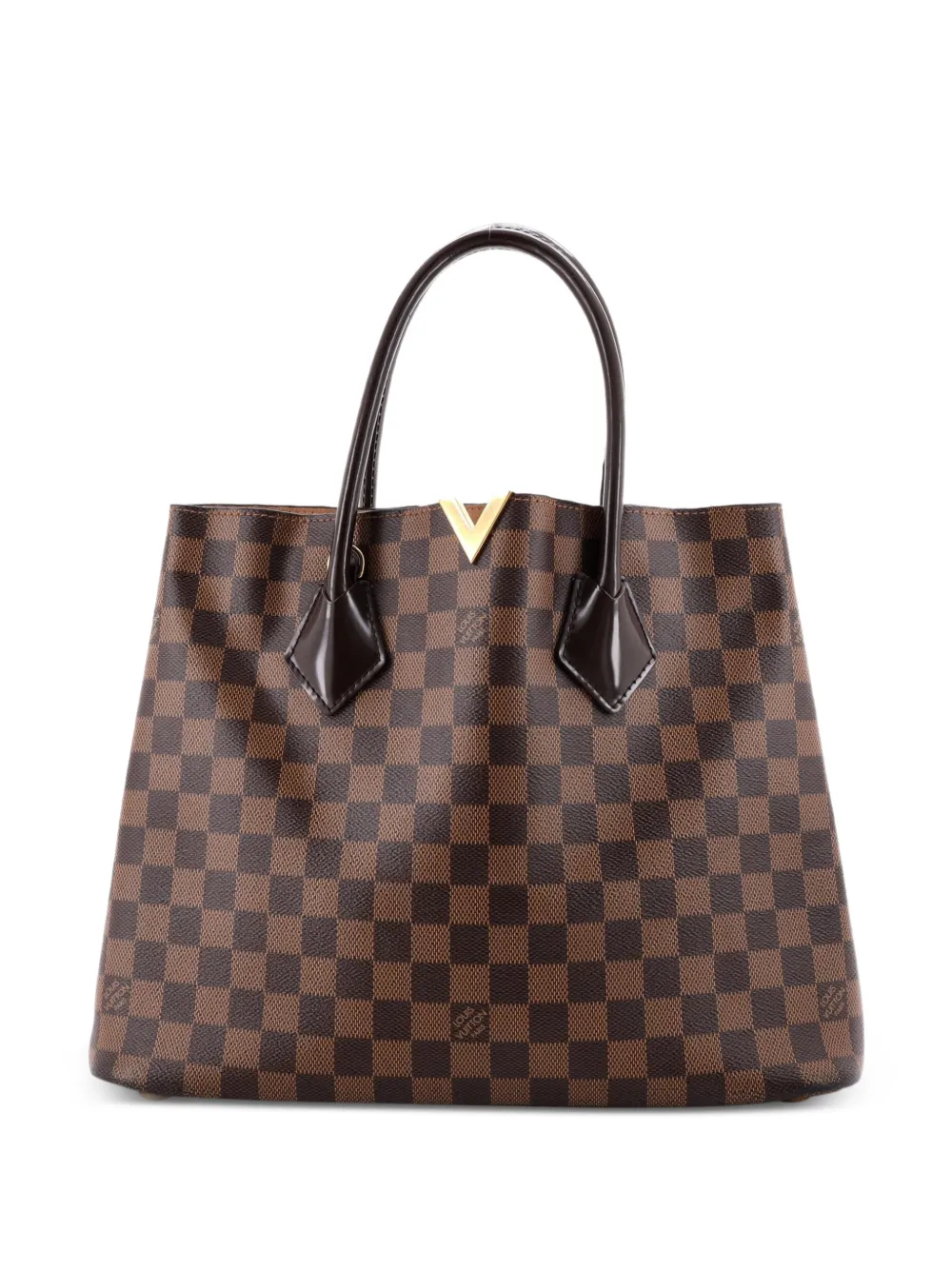 Louis Vuitton Pre-Owned Kensington Handbag Damier tote bag - Marrone