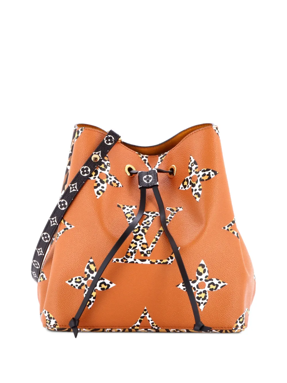 Louis Vuitton Pre-Owned sac seau NeoNoe Handbag Limited Edition Jungle Monogram Giant - Orange
