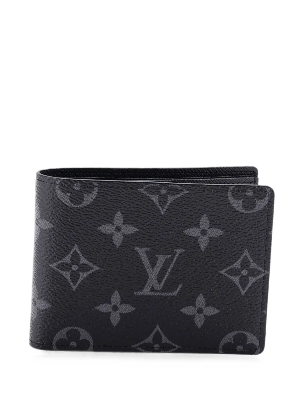 Louis Vuitton Pre-Owned Slender Wallet Monogram Eclipse Canvas small wallets - Nero