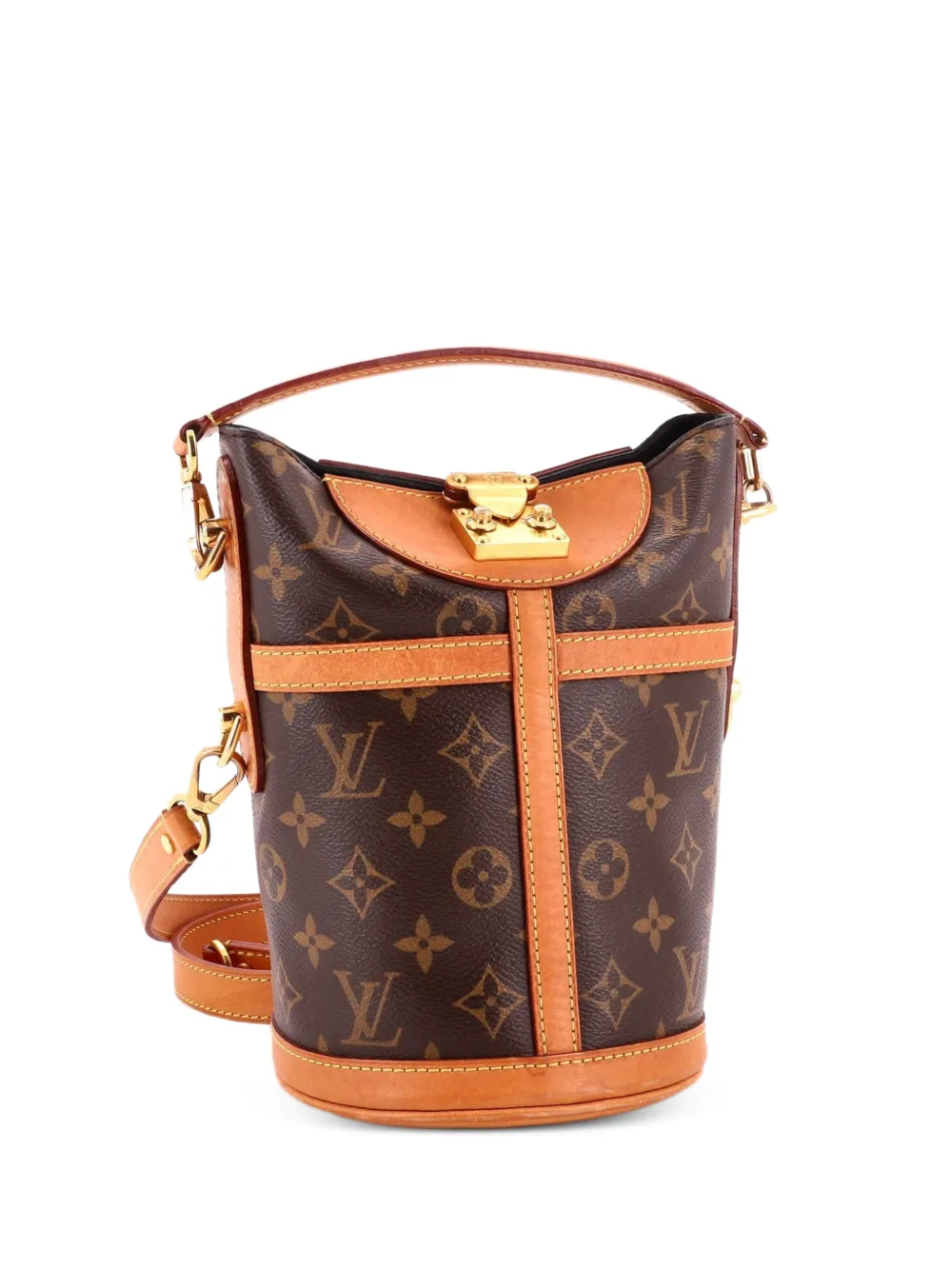 Louis Vuitton Pre-Owned Duffle Handbag Monogram Canvas bucket bag - Brown