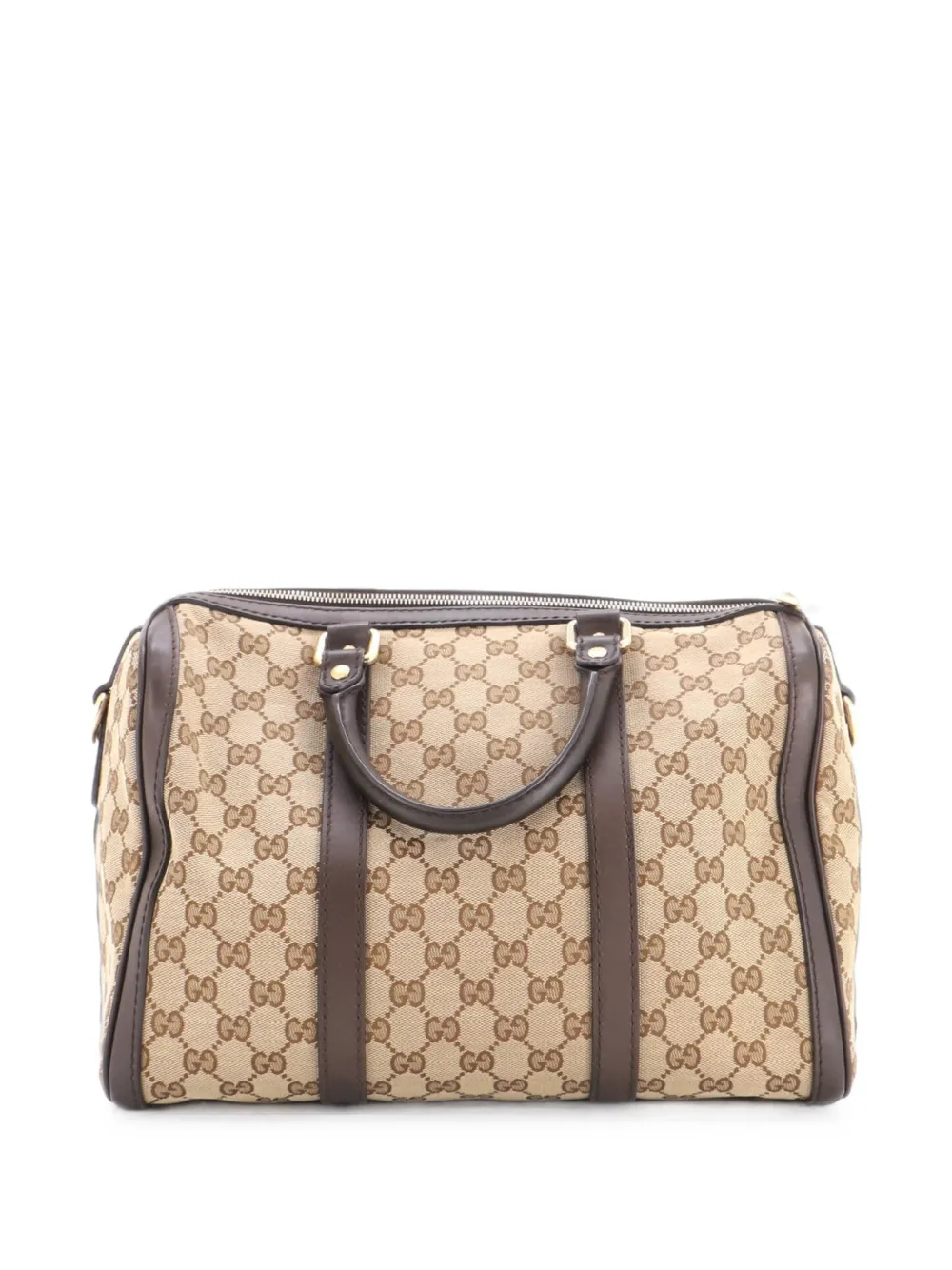 Gucci Pre-Owned Joy Boston Bag GG Canvas Medium satchel - Marrone