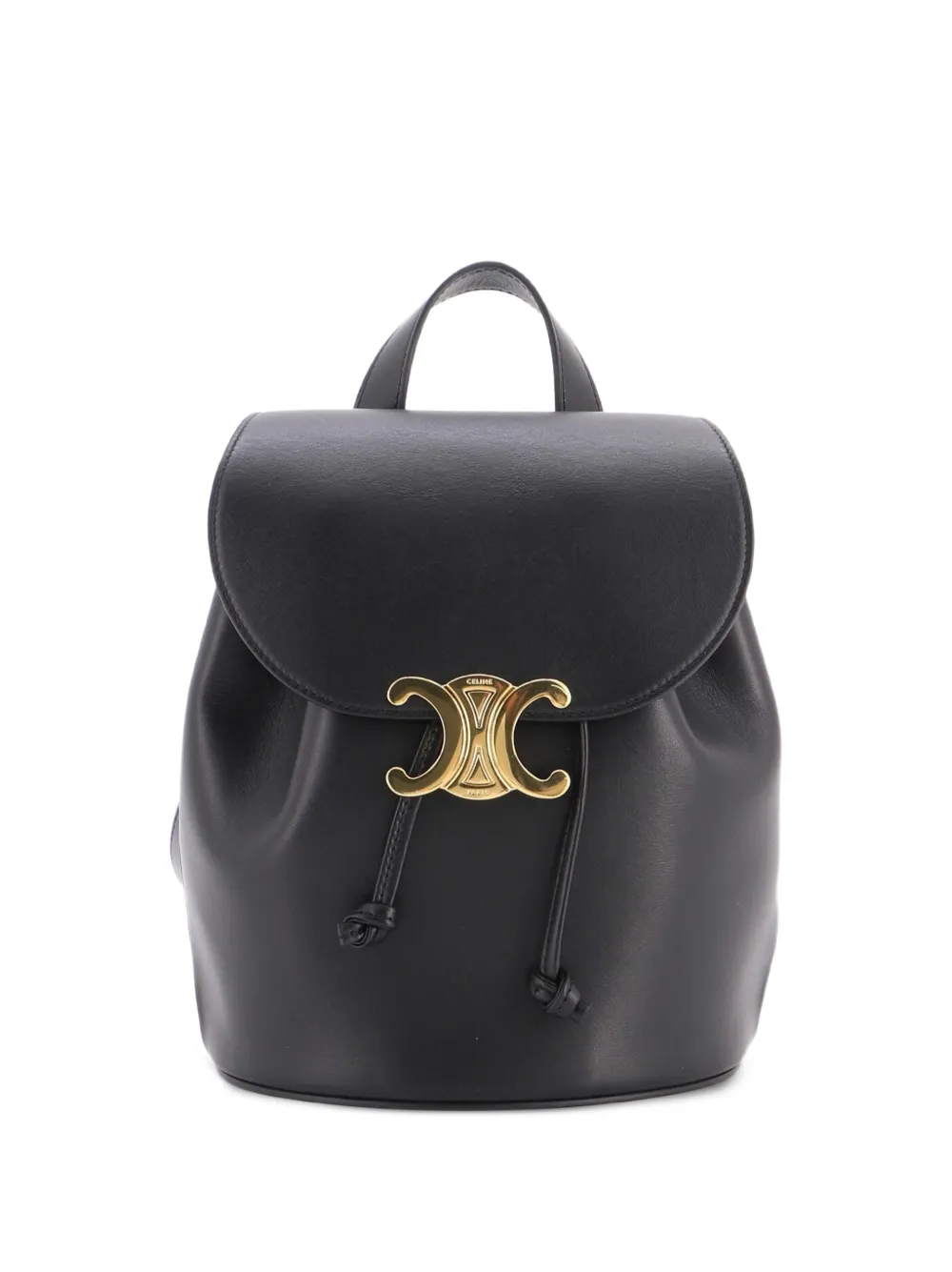Celine Pre-Owned Zaino Bonnie in pelle - Nero