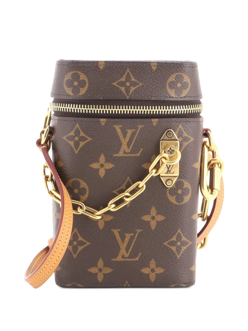 Louis Vuitton Pre-Owned Phone Box Bag Umhängetasche aus Monogramm-Canvas - Braun