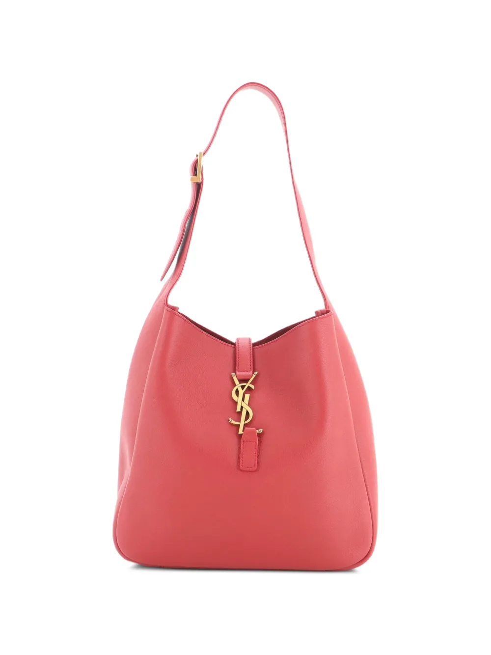 Saint Laurent Pre-Owned petit sac cabas Le 5 a 7 en cuir souple - Rouge
