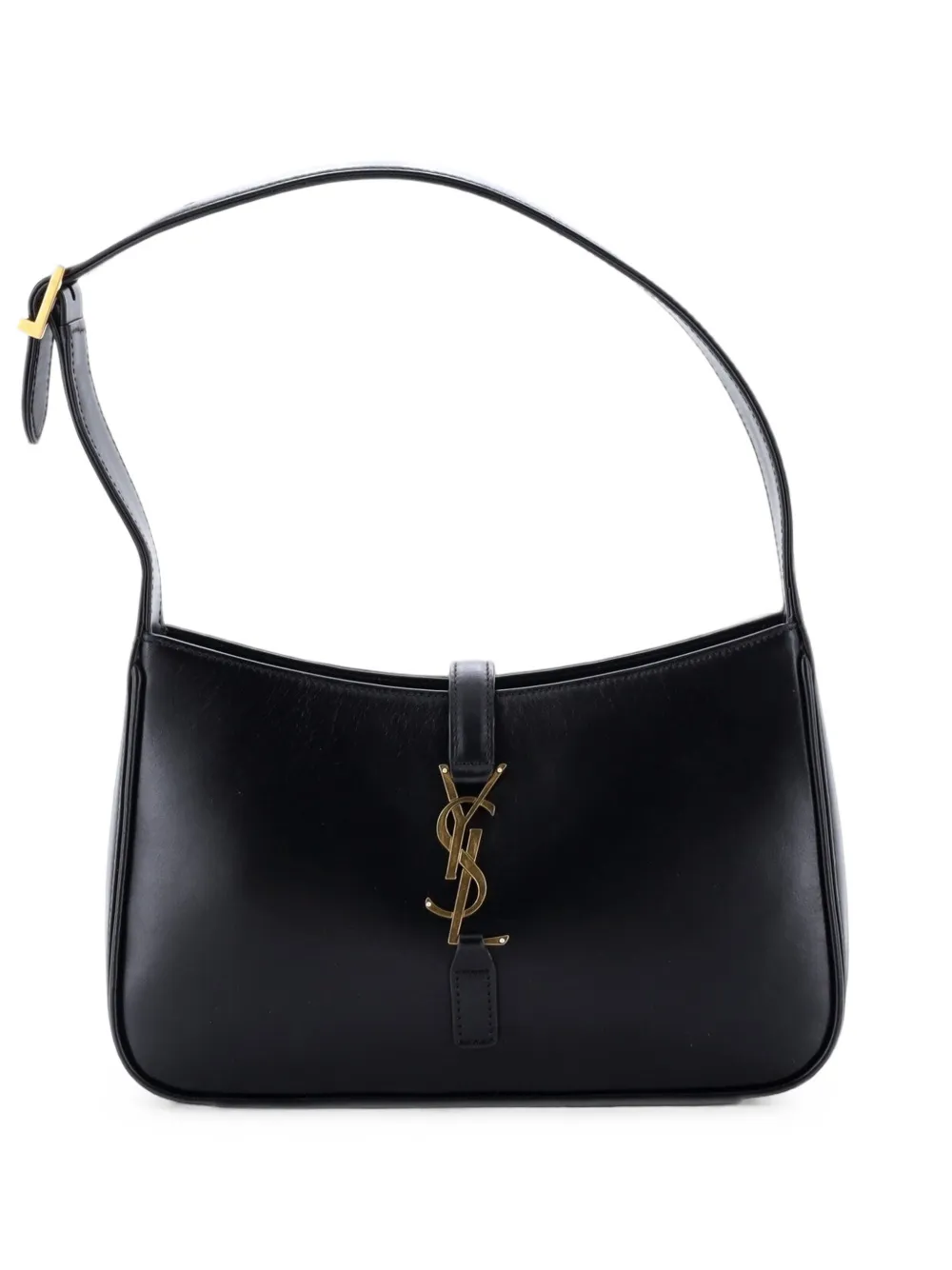 Saint Laurent Pre-Owned Borsa passepartout Le 5 a 7 piccola in pelle - Nero