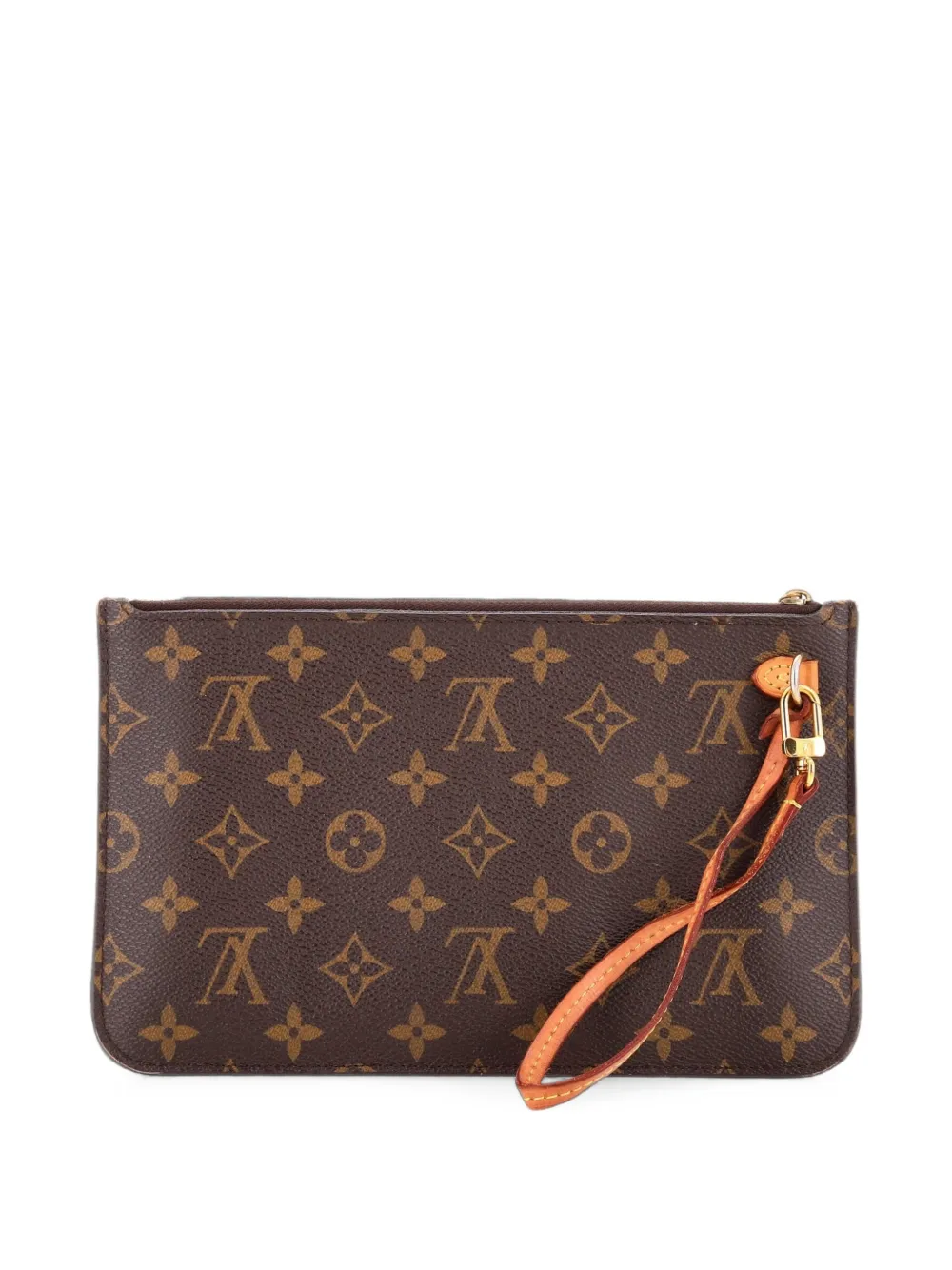 Louis Vuitton Pre-Owned Neverfull Pochette Monogram Canvas Large pouch - Marrone