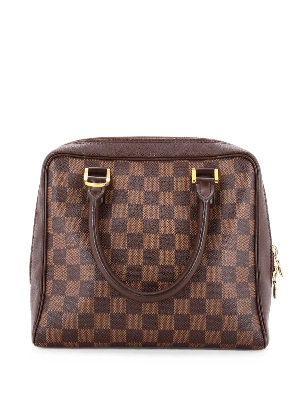 Louis Vuitton Pre-Owned Brera Handbag Damier satchel - Marrone
