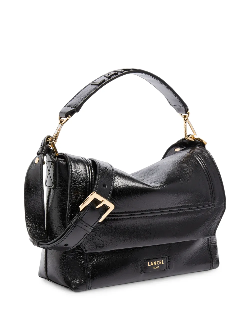 Lancel Medium Ninon schoudertas Zwart