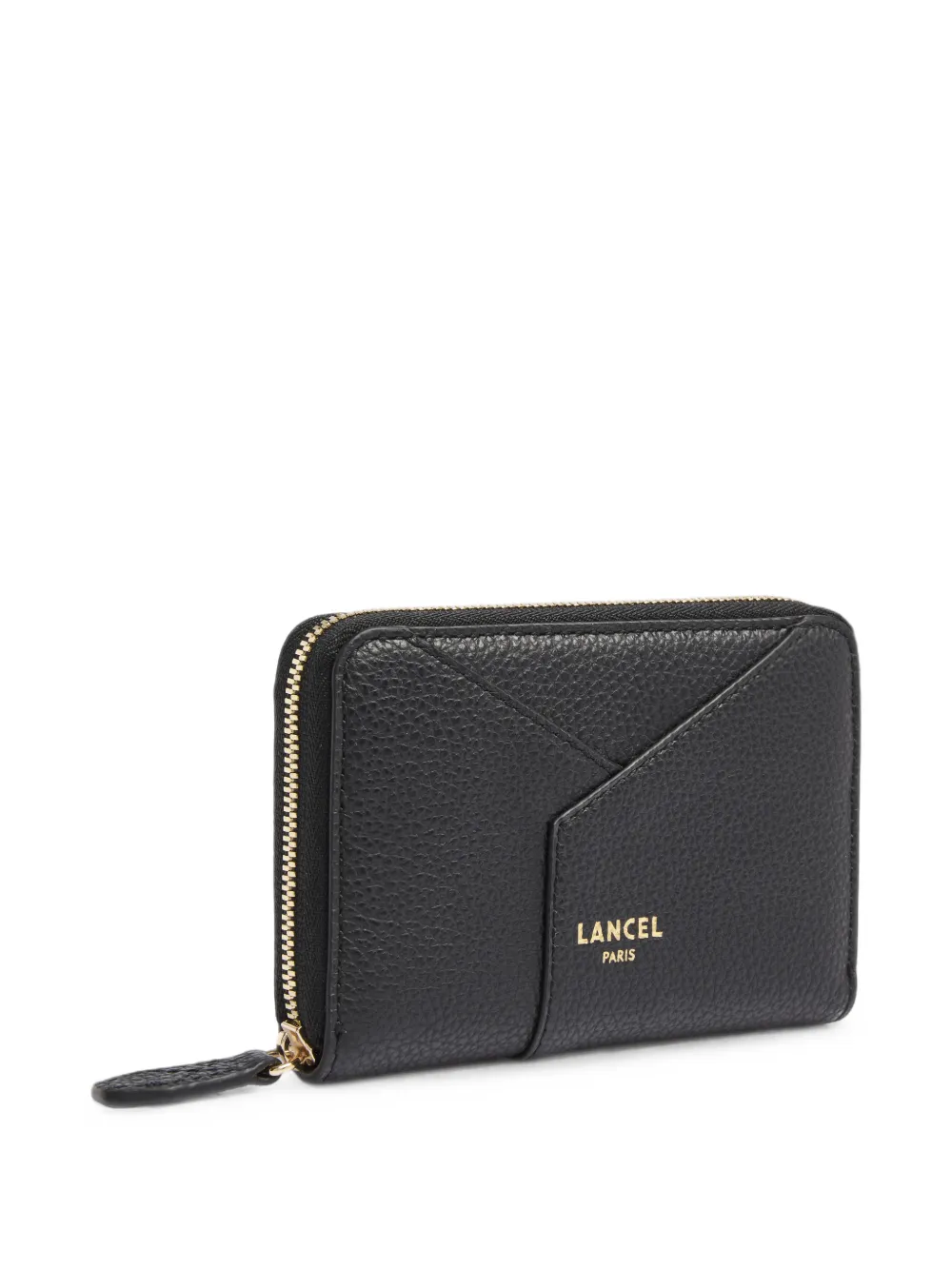 Lancel Portemonnee met rits Zwart
