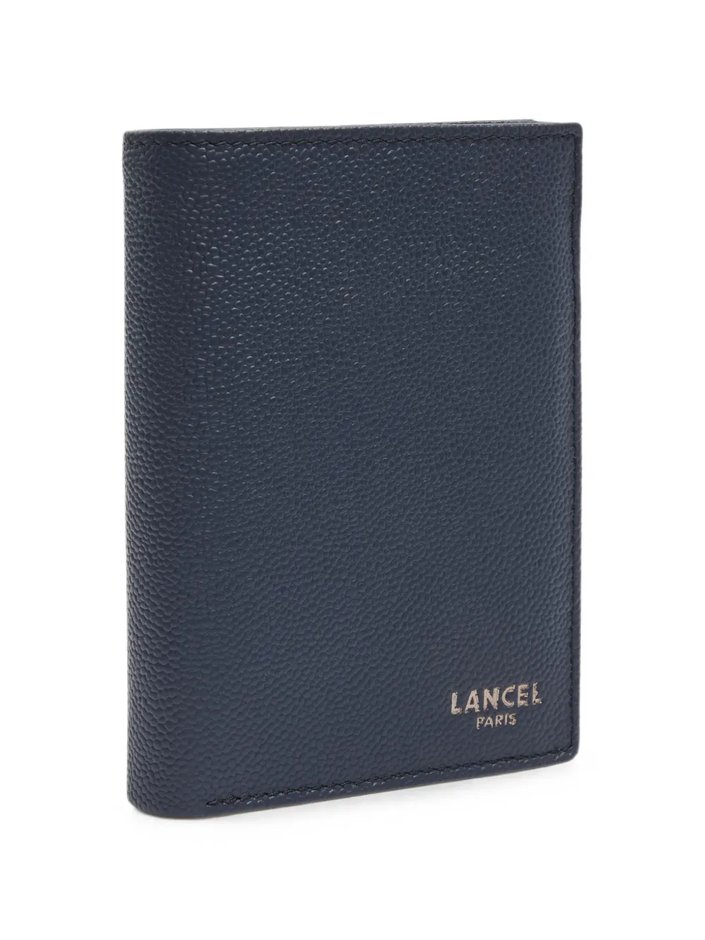Lancel Leon leren portemonnee met textuur Blauw