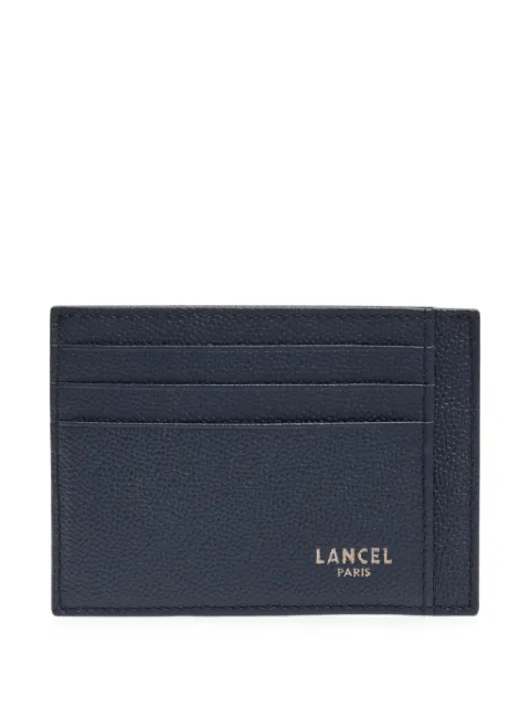 Lancel Leon textured-leather cardholder