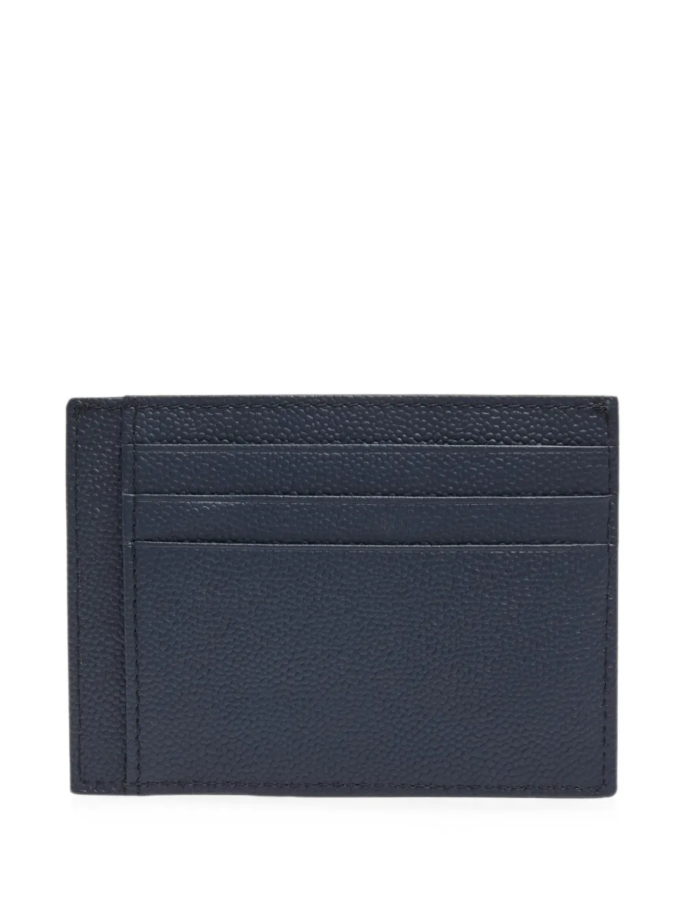 Lancel Leon leren pasjeshouder met textuur Blauw