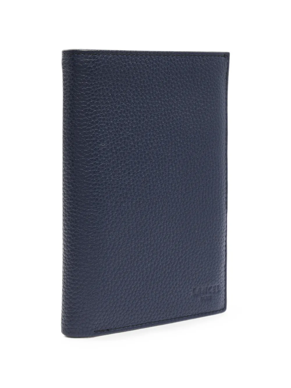 Lancel Leon leren portemonnee met textuur Blauw
