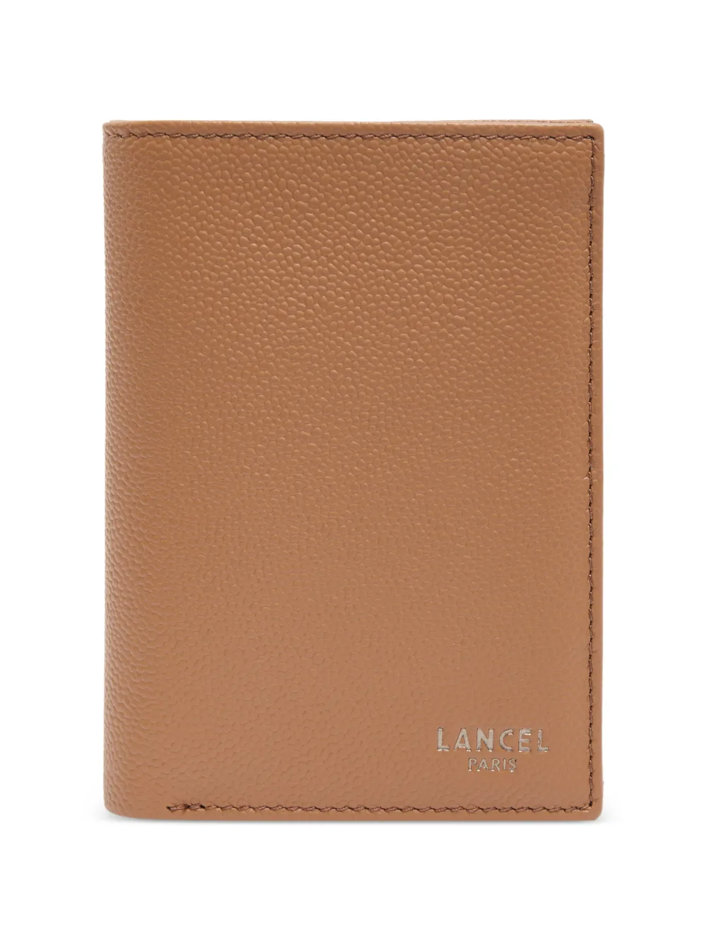 Lancel Leon logo-print wallet - Toni neutri
