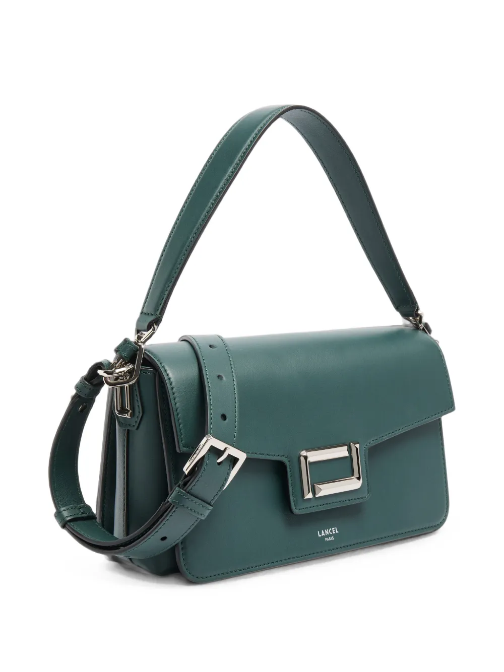 Lancel medium Angele leather shoulder bag Groen