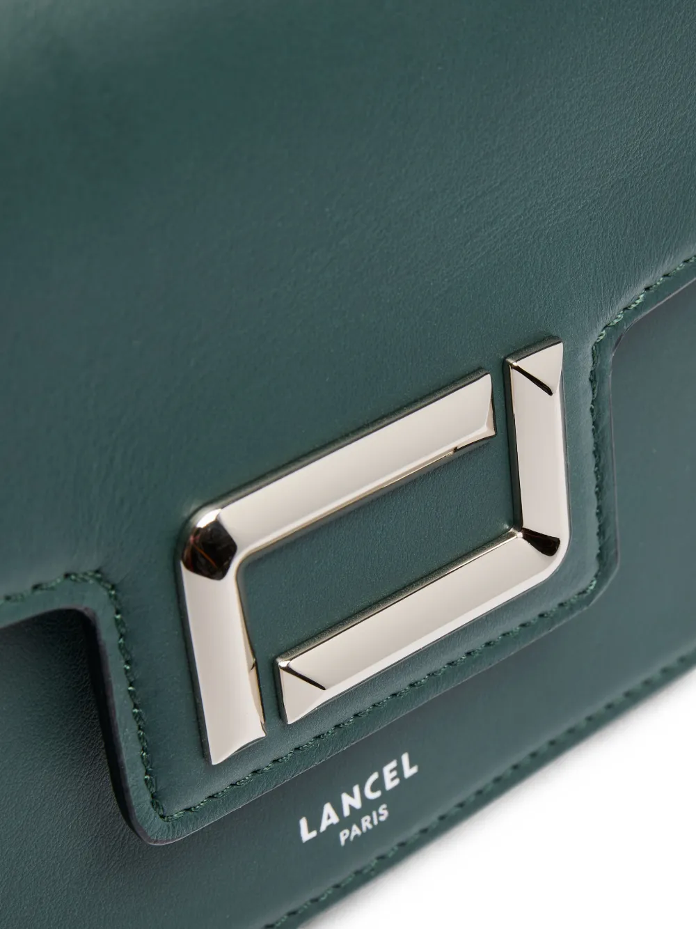 Lancel medium Angele leather shoulder bag Groen