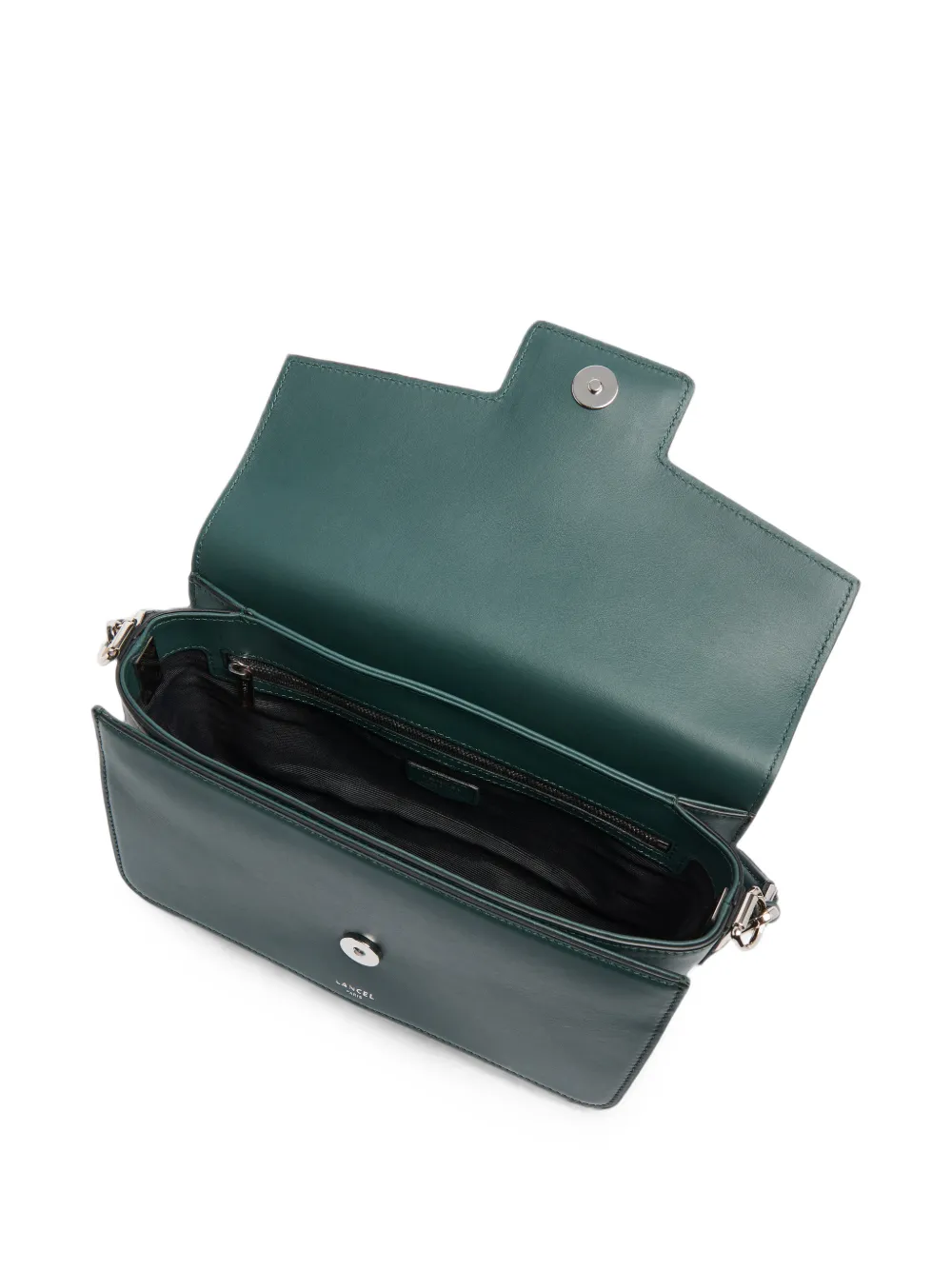 Lancel medium Angele leather shoulder bag Groen