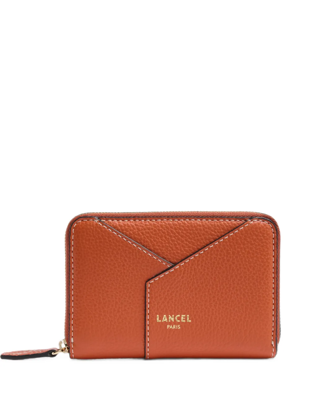 Lancel zip-around wallet - Arancione