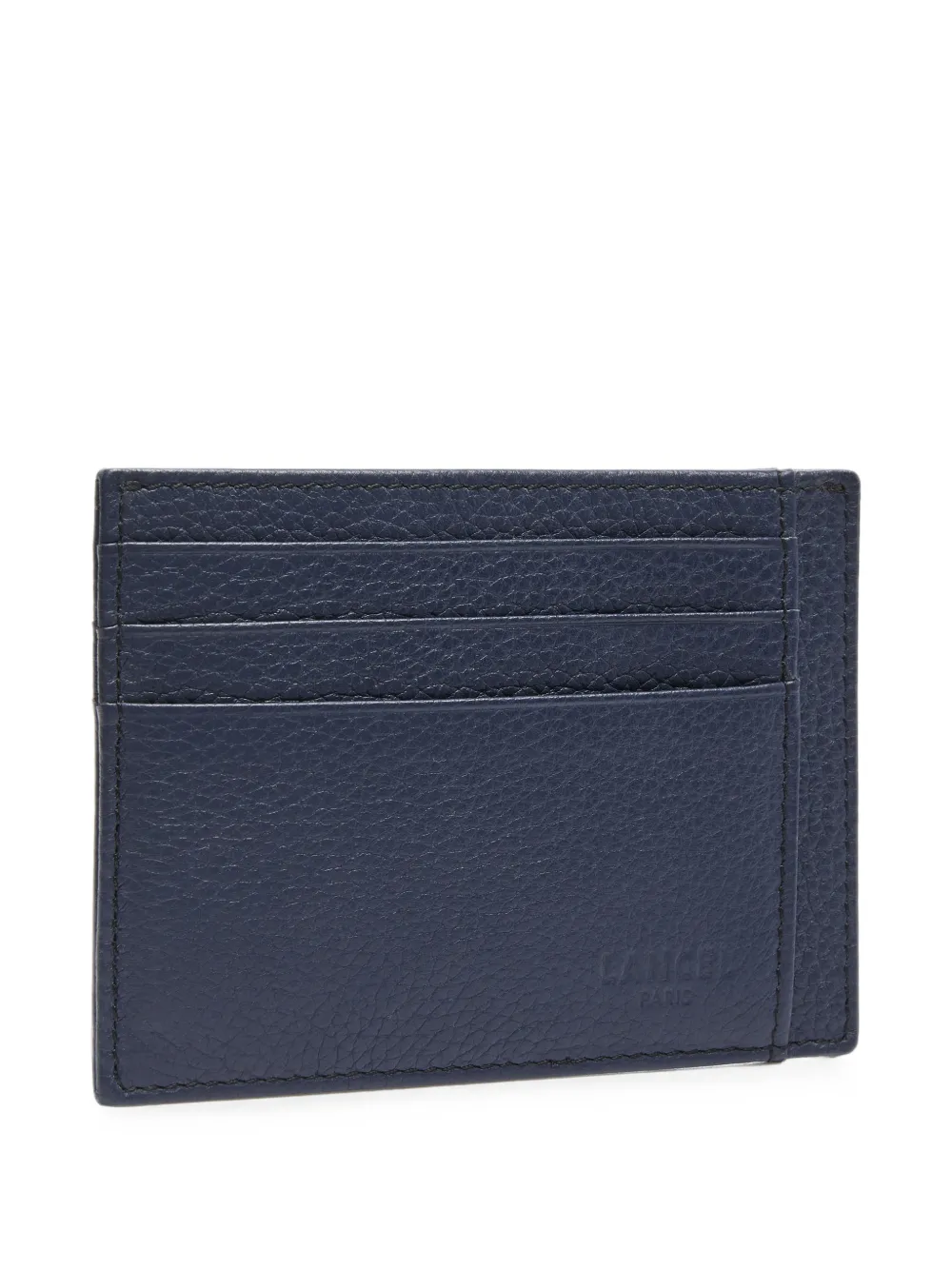 Lancel Leon leren pasjeshouder Blauw