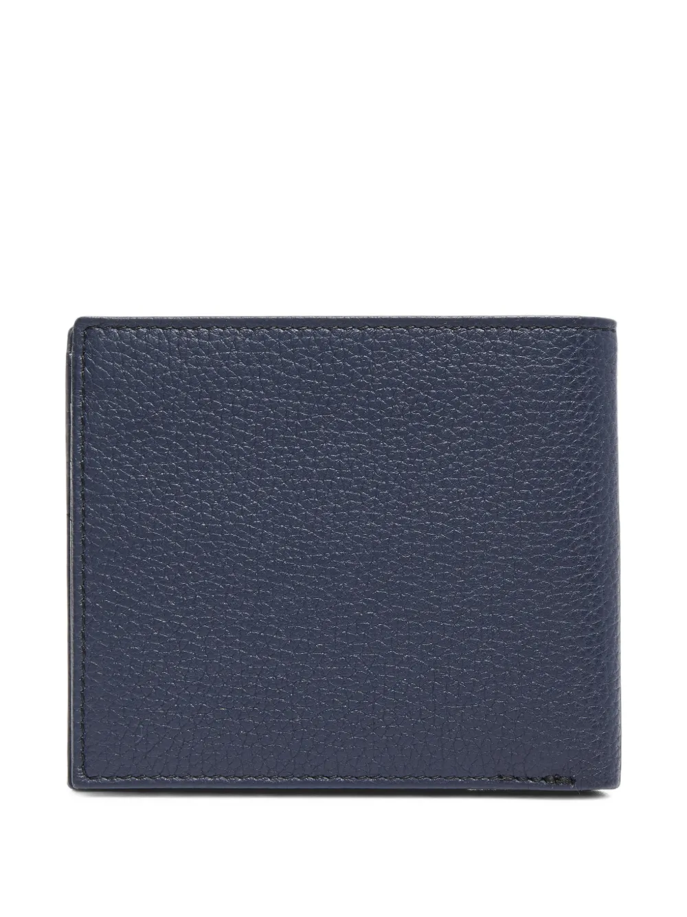 Lancel Leon portemonnee van bewerkt leer Blauw