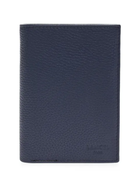 Lancel Leon grained leather wallet