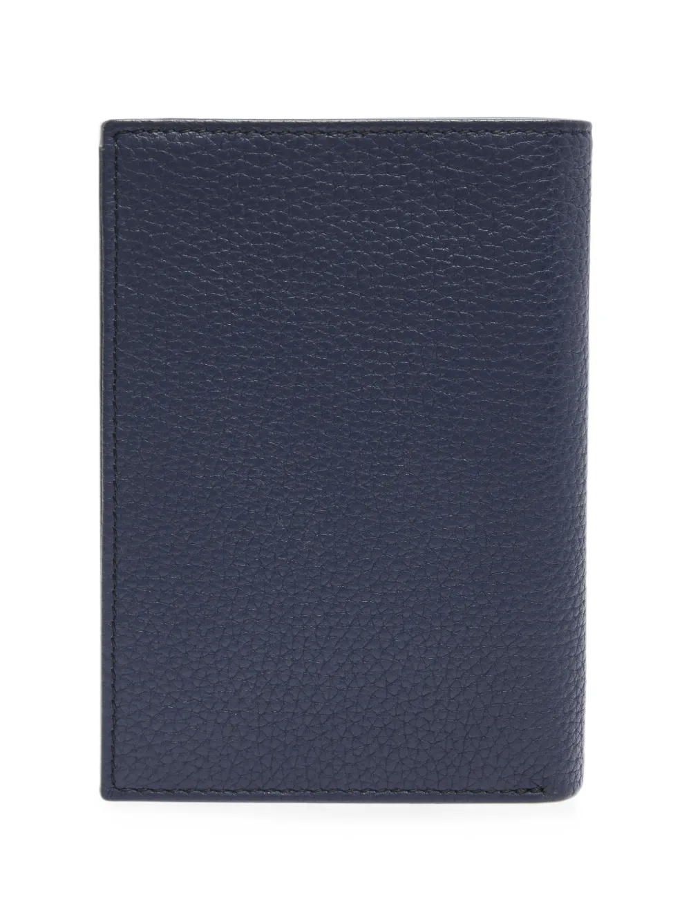 Lancel Leon portemonnee van bewerkt leer Blauw