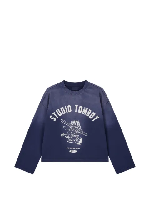 TOMBOY graphic-print cotton T-shirt