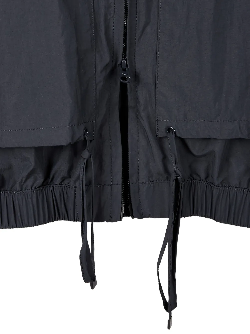 TOMBOY Jack met capuchon en ruches Grijs