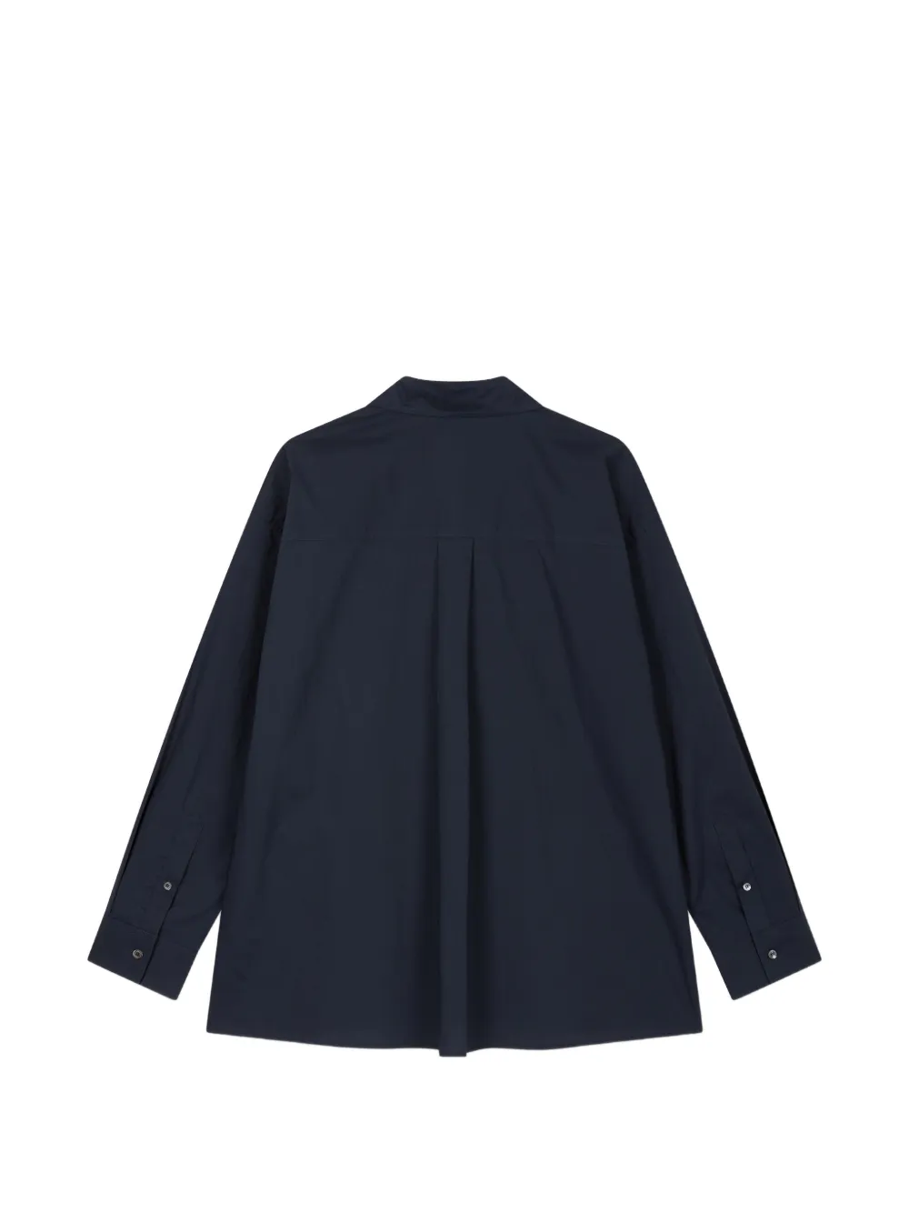 TOMBOY Overhemd met diagonale knoopsluiting Blauw