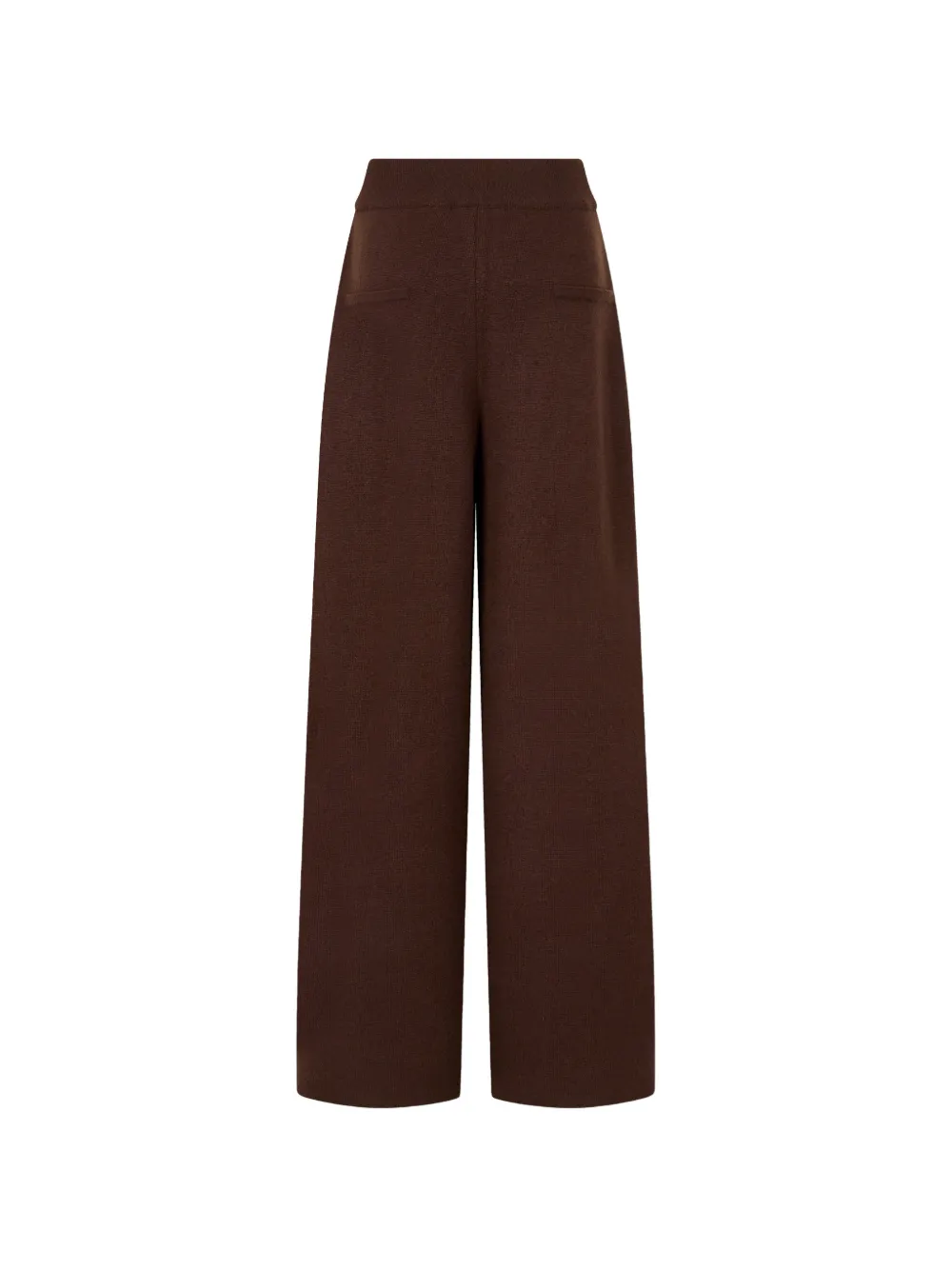 TOMBOY knit wide-leg trousers Bruin