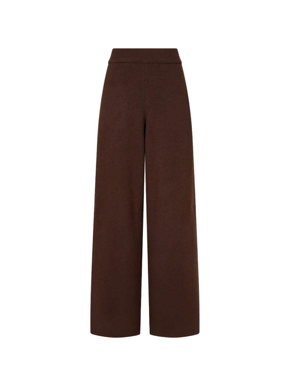 TOMBOY knit wide-leg trousers Bruin