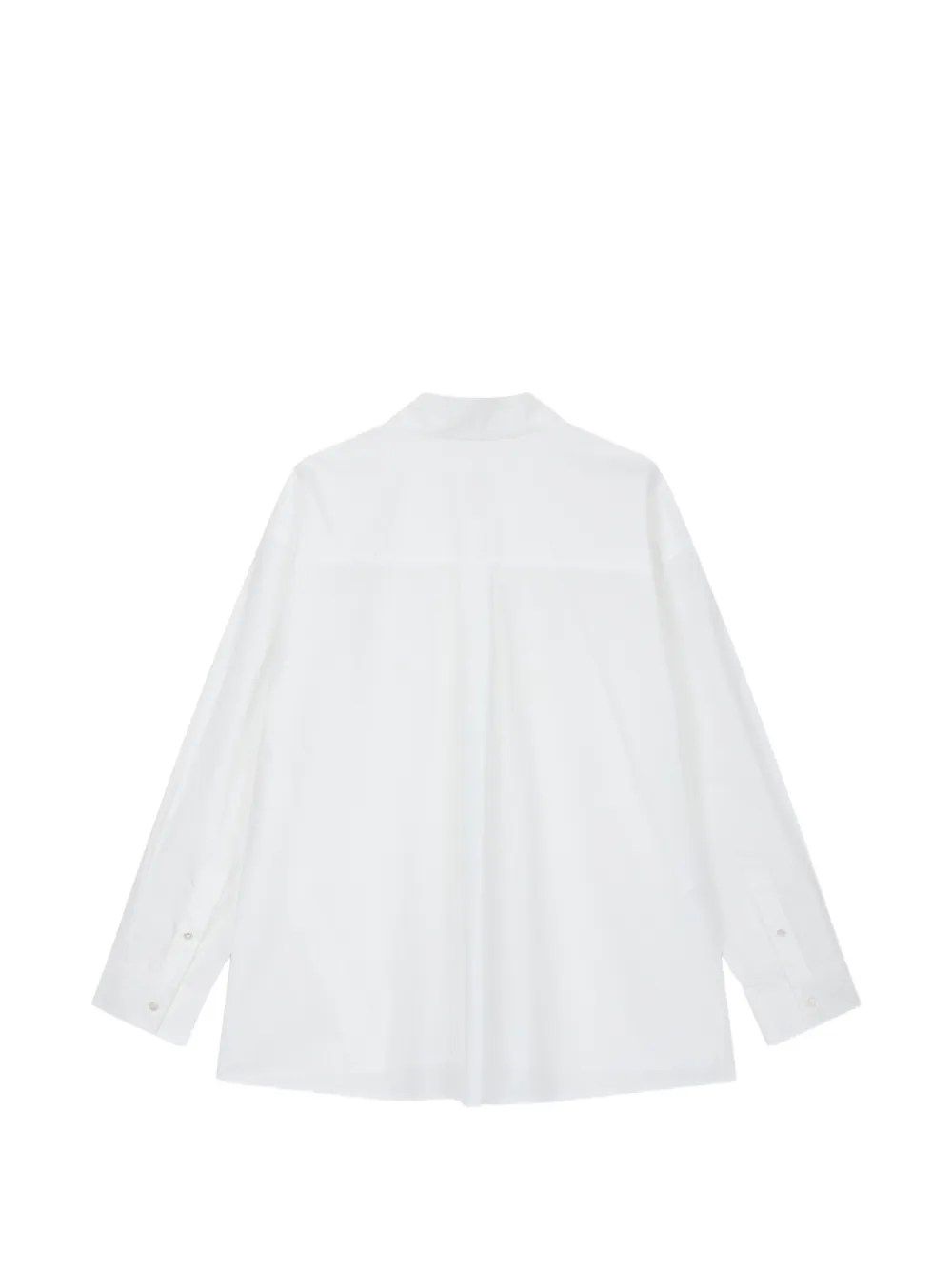 TOMBOY Blouse met diagonale knoop Wit