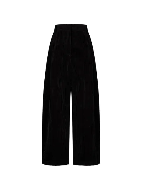 TOMBOY corduroy pintuck trousers