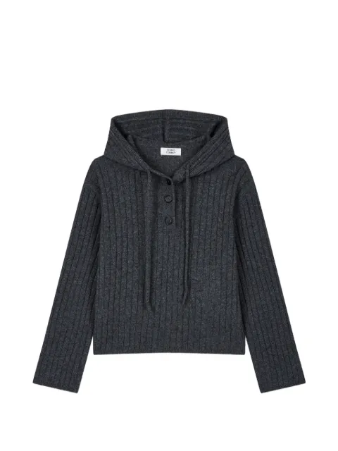 TOMBOY ribbed-knit hoodie
