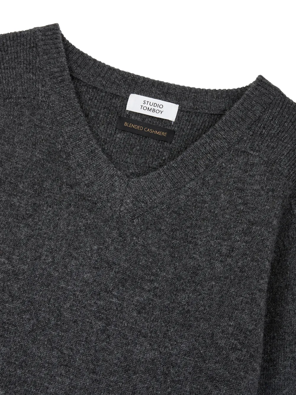 TOMBOY V-neck sweater Grijs