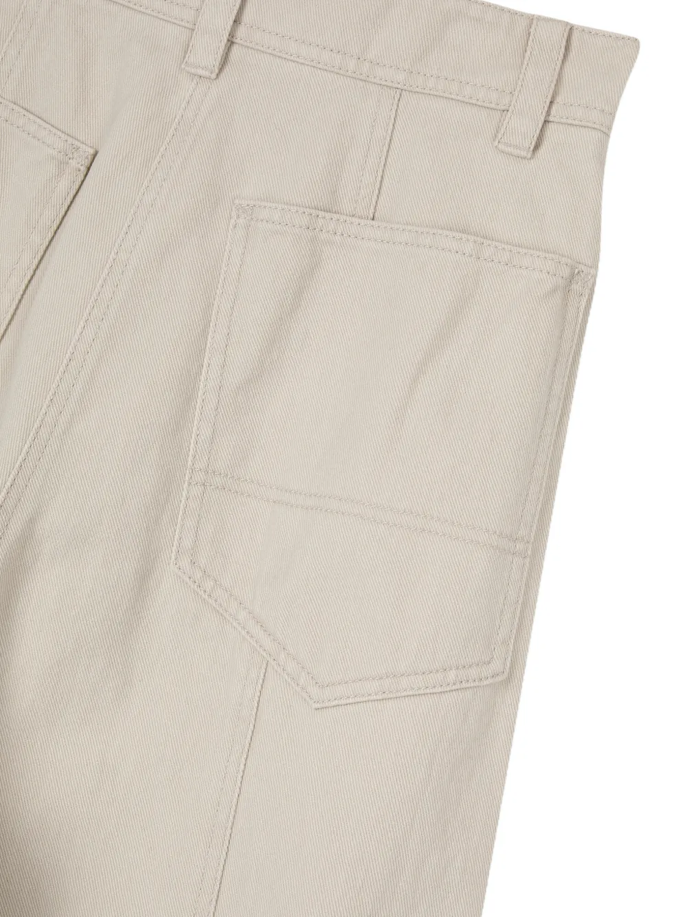 TOMBOY Baggy broek met vlakken Beige