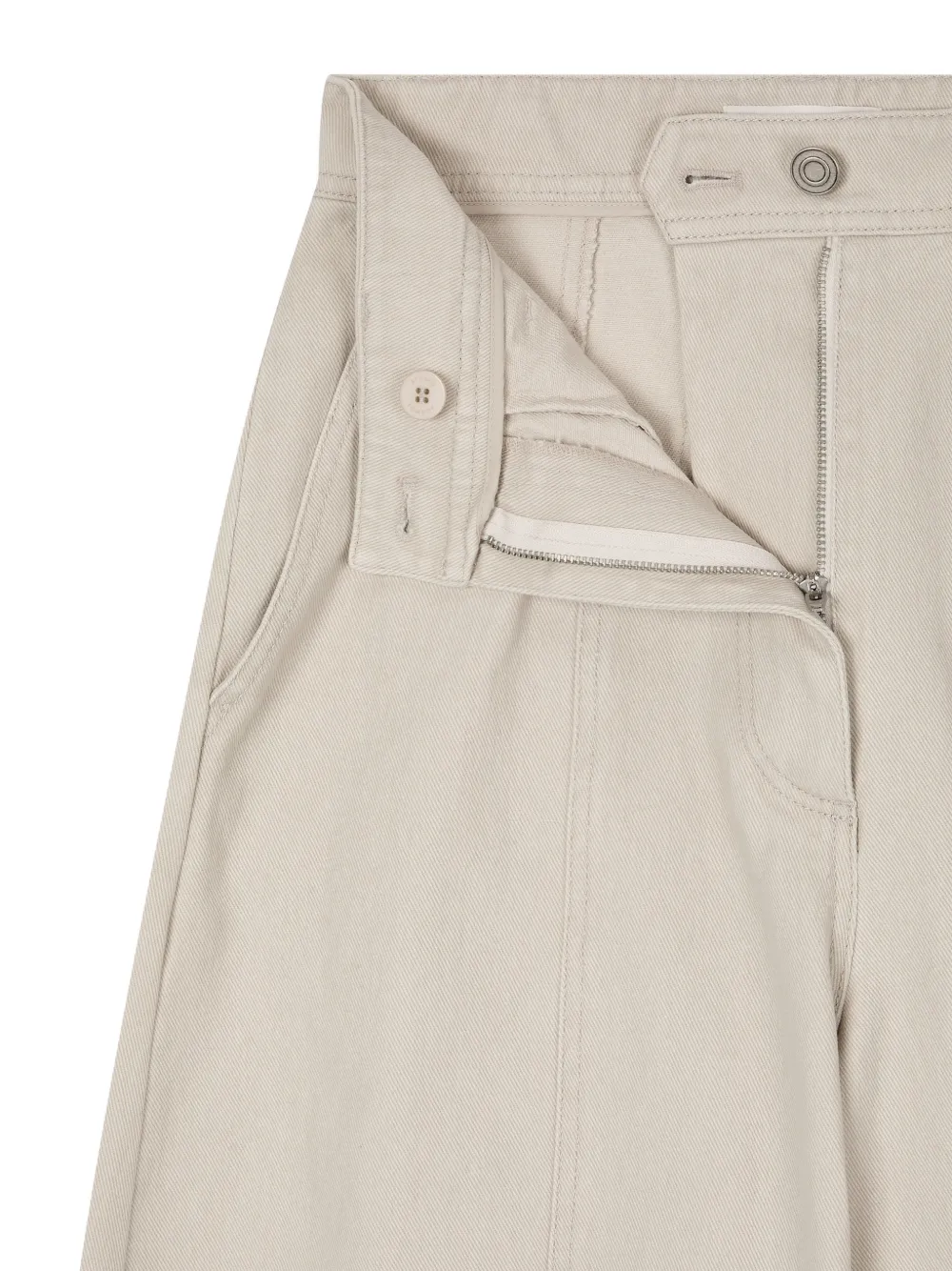 TOMBOY Baggy broek met vlakken Beige