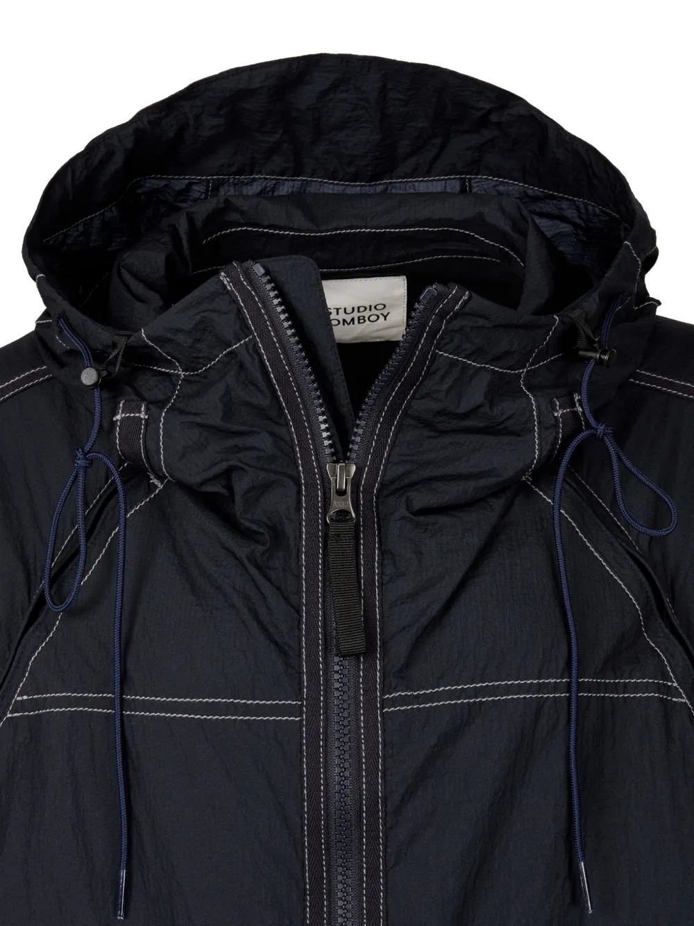 TOMBOY Jack met stikseldetail Blauw