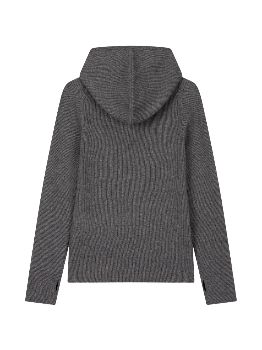 TOMBOY Ribgebreide hoodie Grijs
