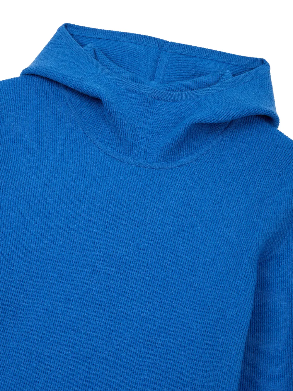 TOMBOY Ribgebreide hoodie Blauw