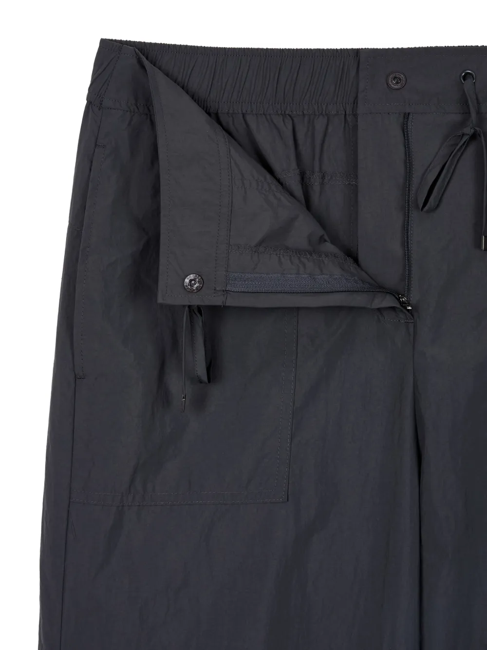 TOMBOY Broek met wijde pijpen Grijs