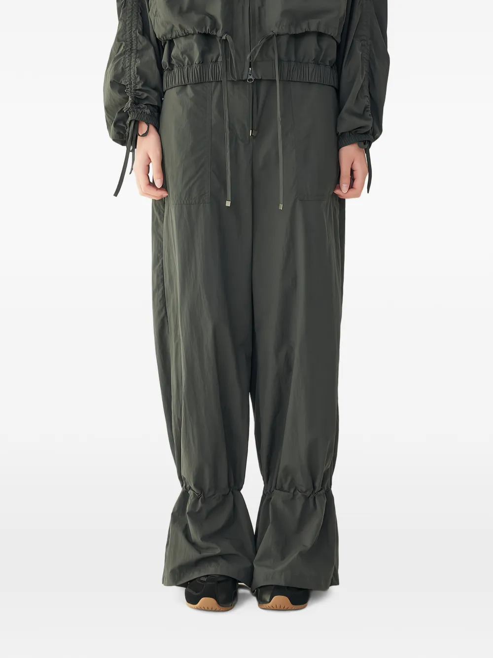 TOMBOY Broek met wijde pijpen Grijs